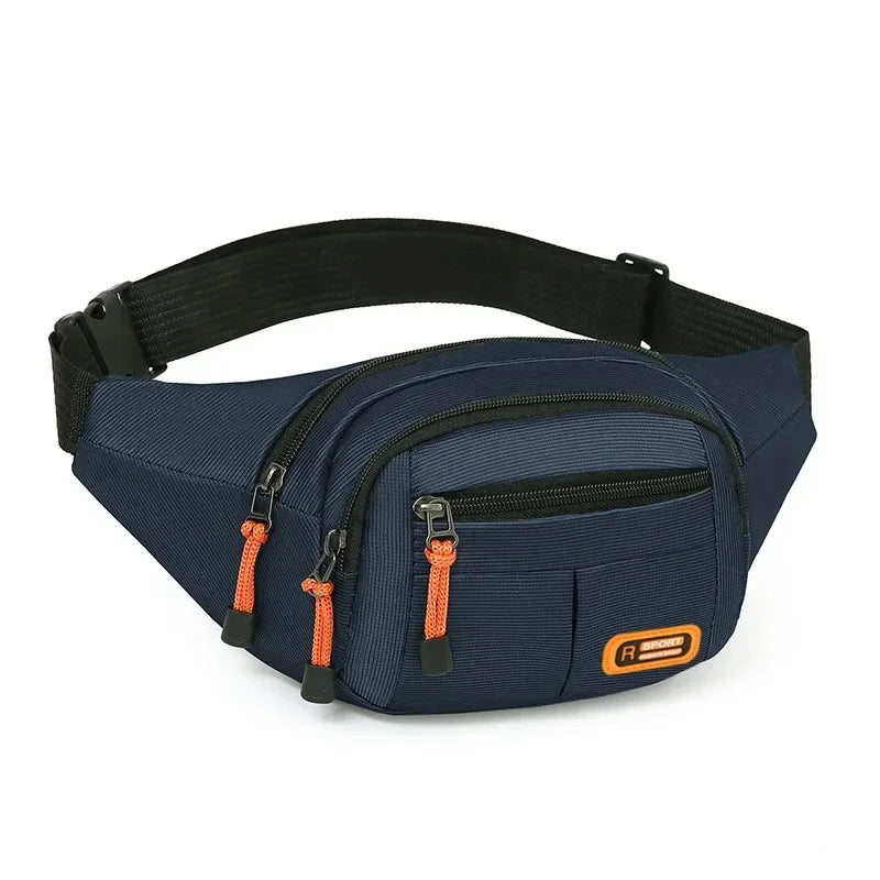 Bolsa de Cintura Oxford Impermeável Unissex – A Escolha Inteligente Para Quem Precisa de Praticidade, Segurança e Estilo em Qualquer Situação!