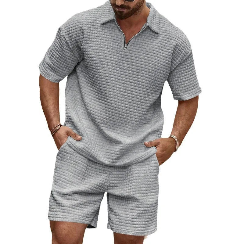 🌞 Conjunto Esportivo Polo Masculino Verão 2025