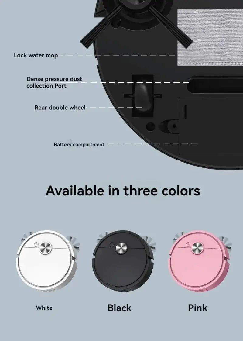 Xiaomi Robô de varredura totalmente inteligente