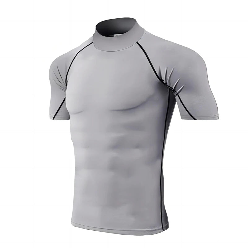 CAMISETA DE COMPRESSÃO MASCULINA – PARA QUEM NÃO ACEITA SER MEDIANO