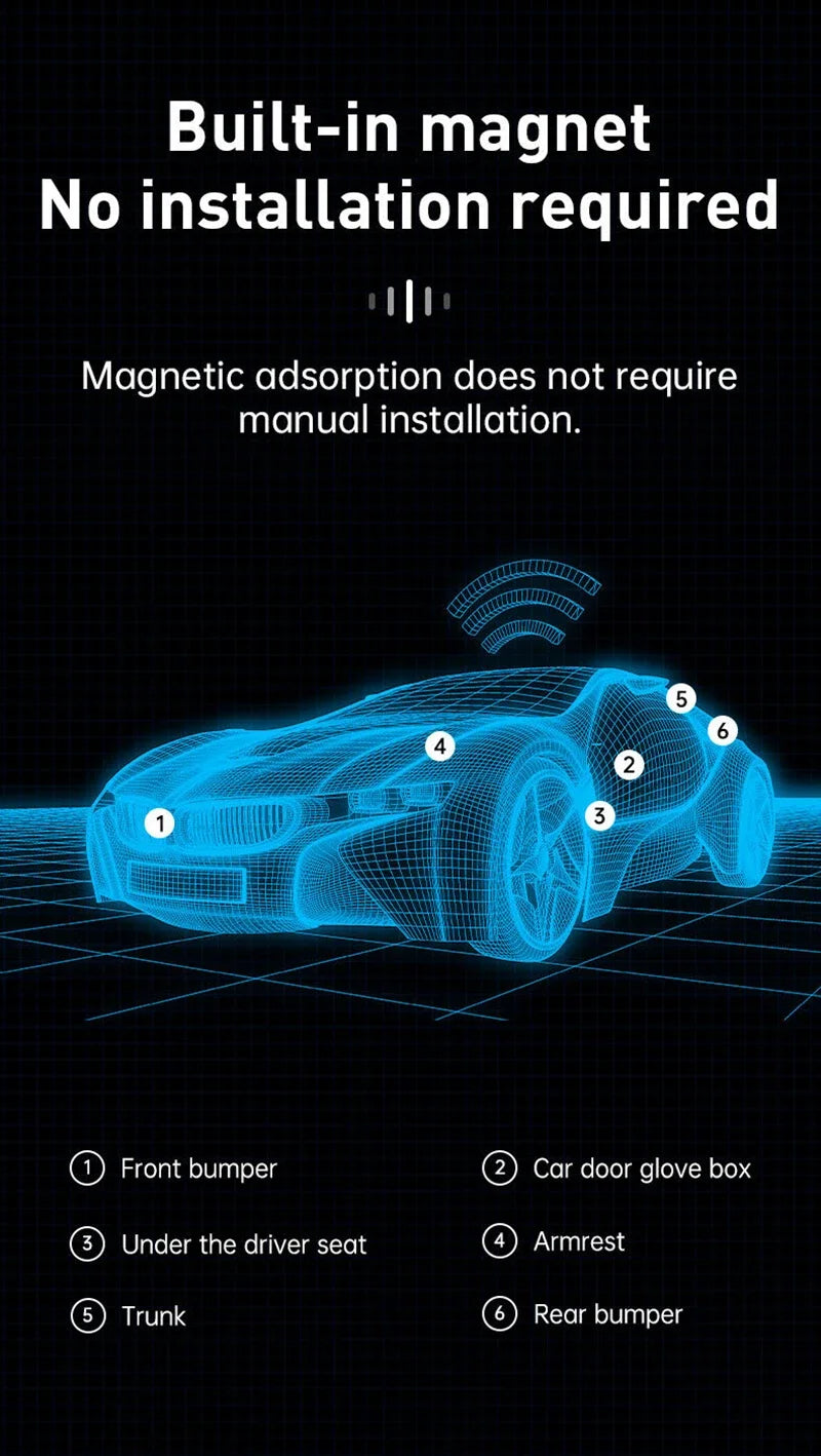 Rastreador GPS Magnético Forte – Segurança Total na Palma da Sua Mão