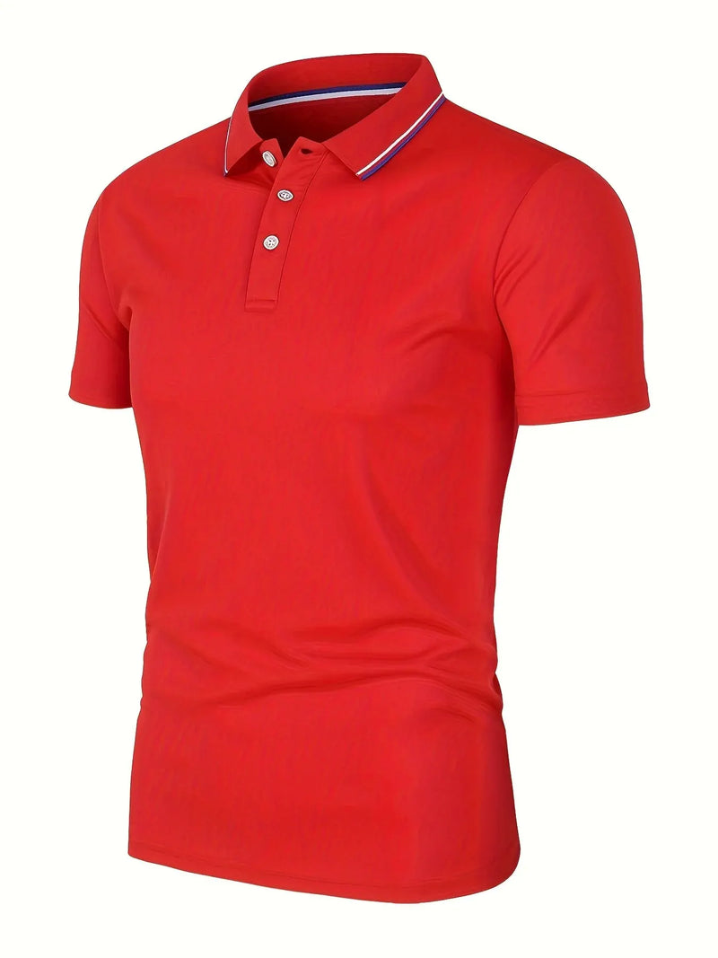 CAMISA POLO MASCULINA CASUAL DE VERÃO — EDIÇÃO 2025🔥