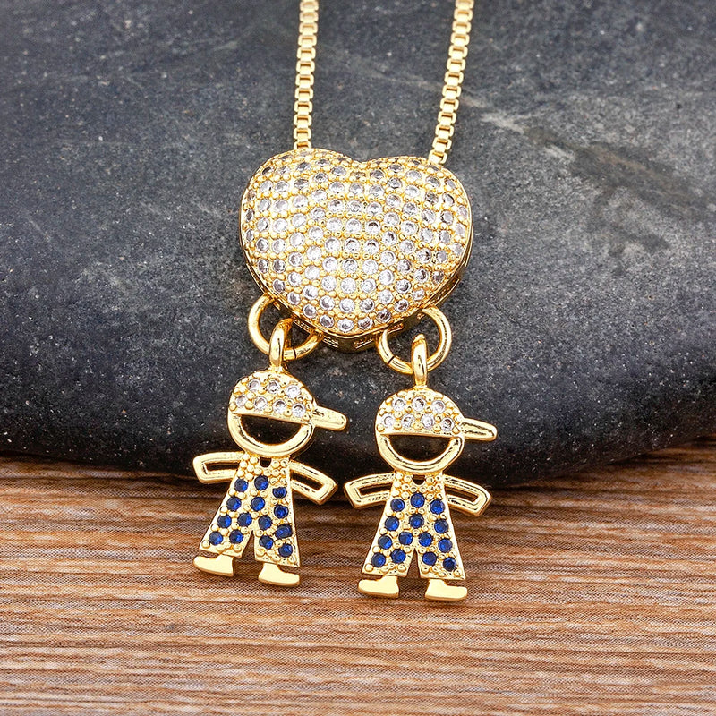 COLAR AMOR DE MÃE BNHADO A OURO 18K