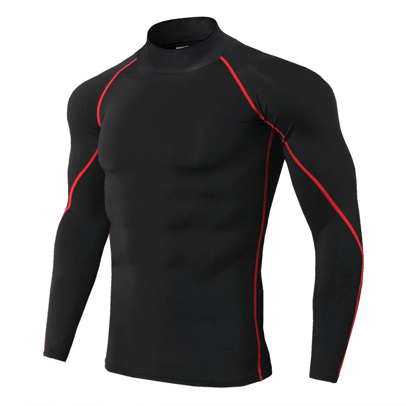 🔥 Camiseta Esportiva Masculina de Compressão – Onde Corpo, Alma e Superação se Encontram