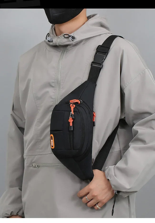 Bolsa de Cintura Oxford Impermeável Unissex – A Escolha Inteligente Para Quem Precisa de Praticidade, Segurança e Estilo em Qualquer Situação!