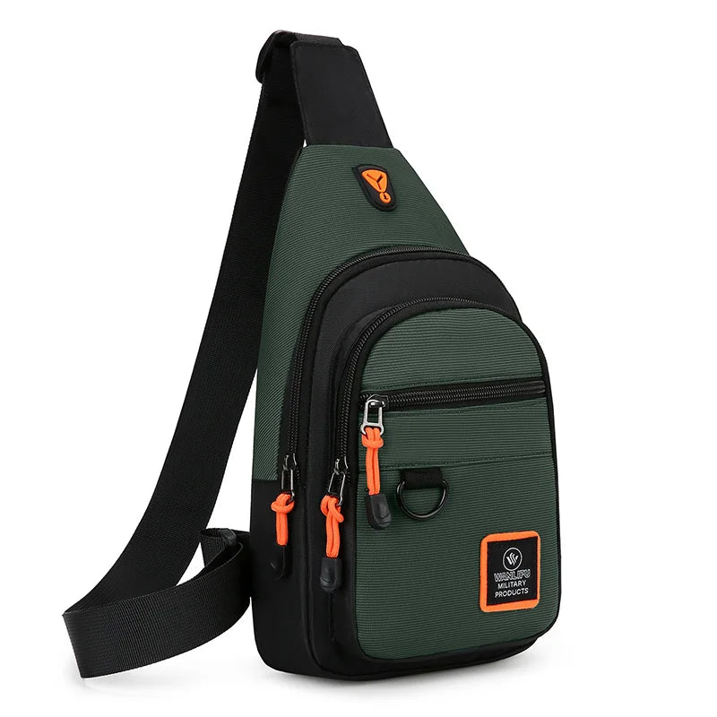 Bolsa de Ombro Masculina Esportiva à Prova d’Água – A Escolha Inteligente para Homens Ativos e Preparados!