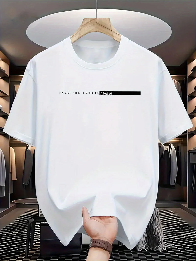 Camiseta masculina de verão 100% algodão - 🏙️ Estilo High Street Unissex: Para Quem Não Se Encaixa, Se Destaca