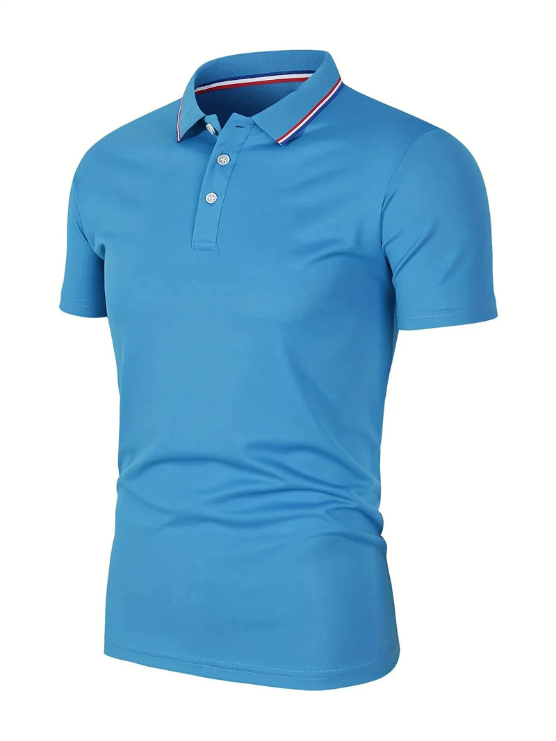 CAMISA POLO MASCULINA CASUAL DE VERÃO — EDIÇÃO 2025🔥