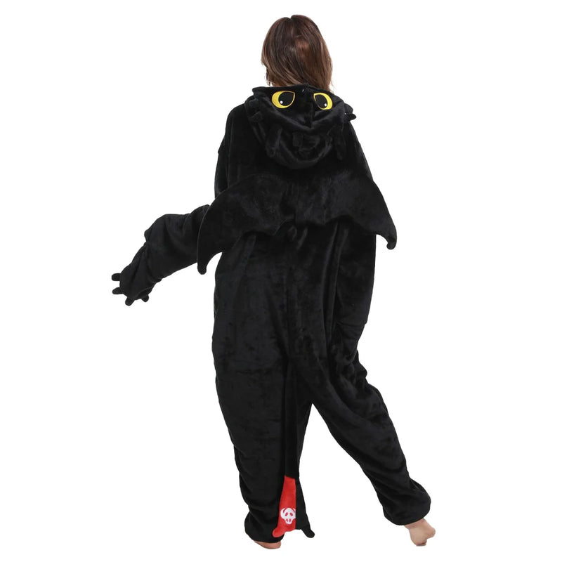 Pijama Kigurumi Onesie de Dragão (Como Treinar o Seu Dragão / Banguela)