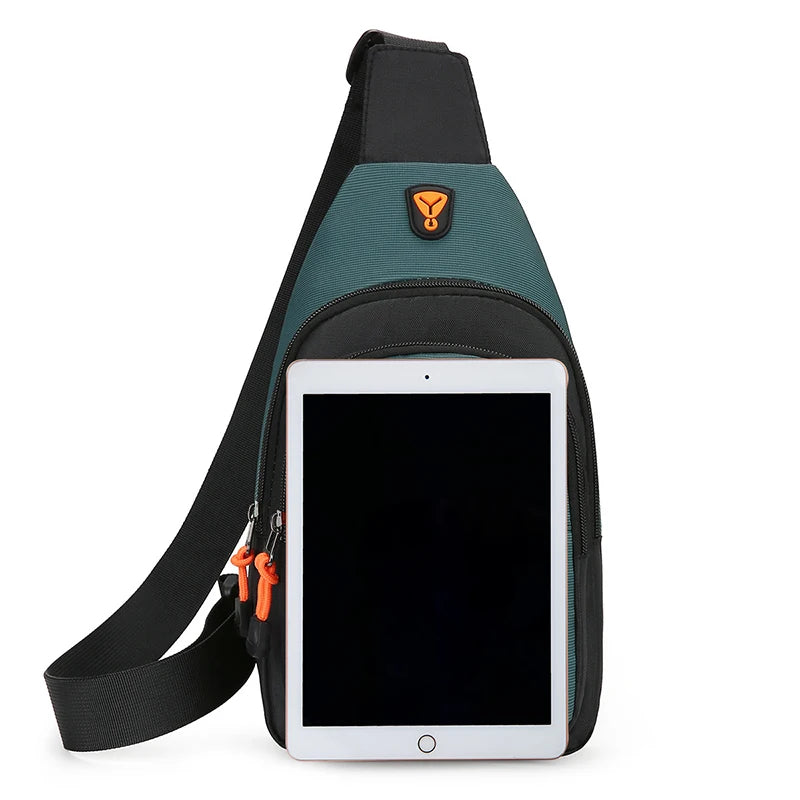 Bolsa de Ombro Masculina Esportiva à Prova d’Água – A Escolha Inteligente para Homens Ativos e Preparados!