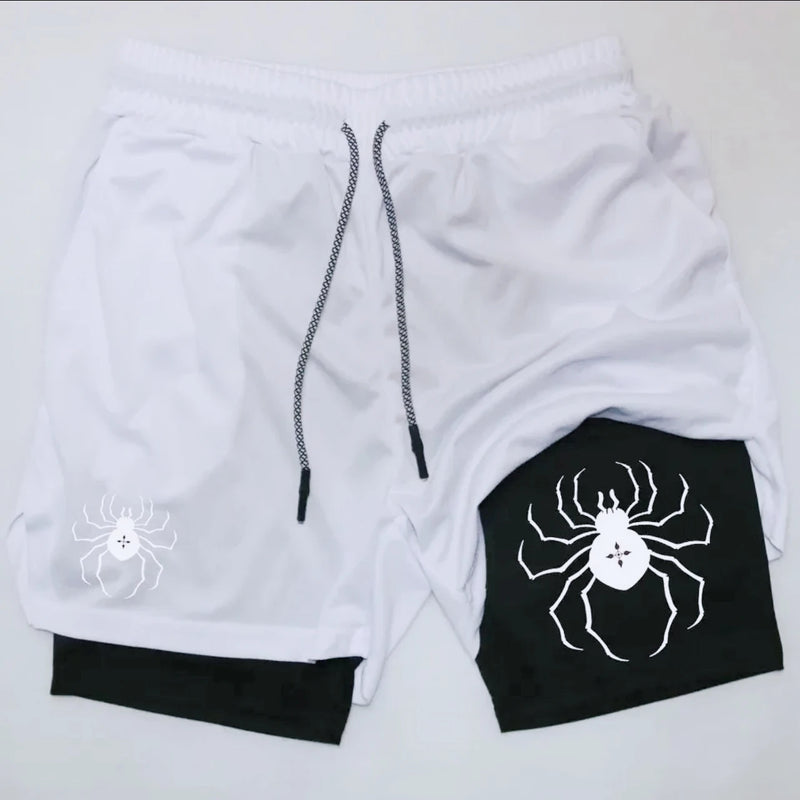 🔥 Shorts de Compressão 2 em 1 – Mais do que um item esportivo. Um pacto com a sua evolução.