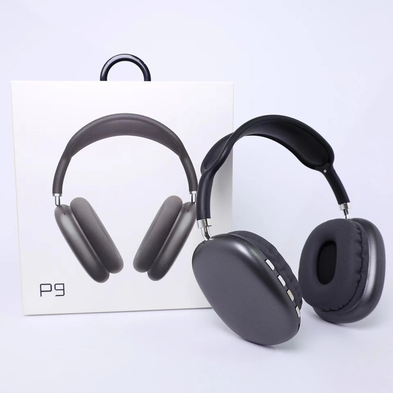 P9 Air Bluetooth Fone de Ouvido Estéreo Sem Fio Com Microfone e Micro Cancelamento de Ruído