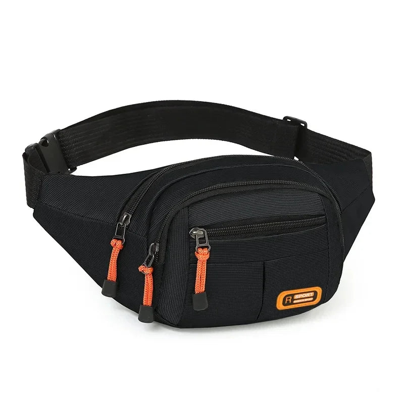Bolsa de Cintura Oxford Impermeável Unissex – A Escolha Inteligente Para Quem Precisa de Praticidade, Segurança e Estilo em Qualquer Situação!