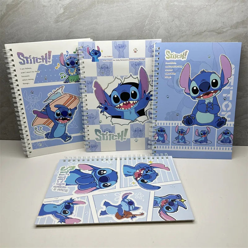 🌌 Caderno Espiritual Lilo & Stitch — Mais que Papelaria, um Refúgio da Alma