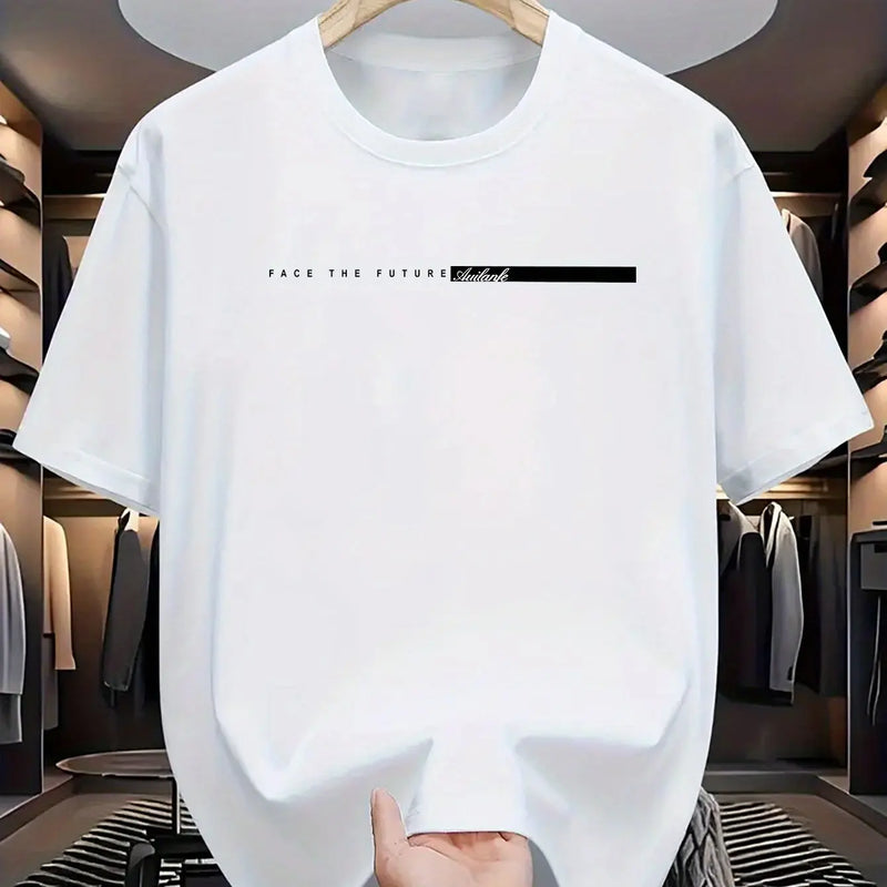 Camiseta masculina de verão 100% algodão - 🏙️ Estilo High Street Unissex: Para Quem Não Se Encaixa, Se Destaca