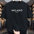 🌞 CAMISETA MASCULINA MILANO ITÁLIA — ESTILO QUE RESPIRA ALMA