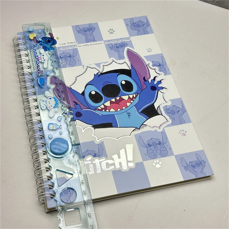 🌌 Caderno Espiritual Lilo & Stitch — Mais que Papelaria, um Refúgio da Alma