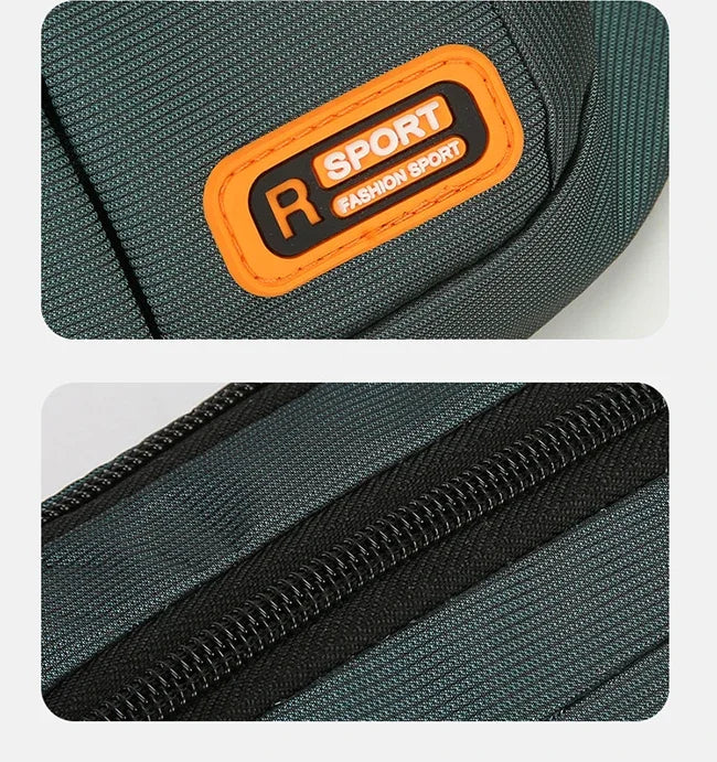 Bolsa de Cintura Oxford Impermeável Unissex – A Escolha Inteligente Para Quem Precisa de Praticidade, Segurança e Estilo em Qualquer Situação!