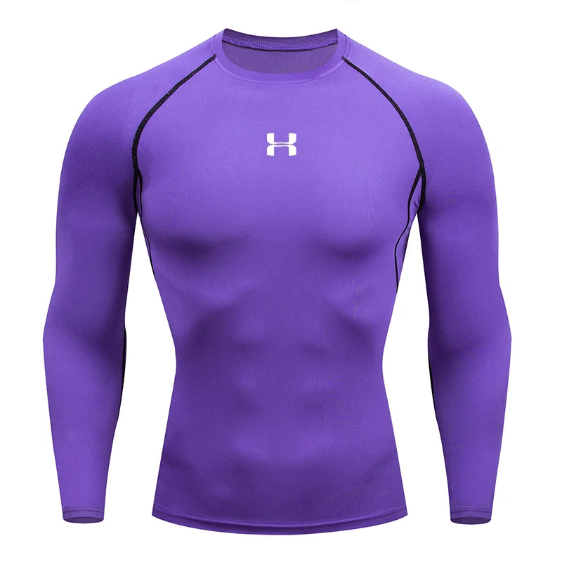 🔥 Camiseta de Compressão Masculina — Corrida. Força. Propósito.