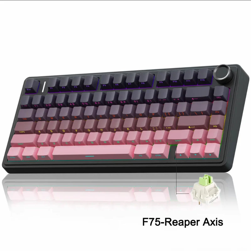Teclado Mecânico Gamer AULA F75 – A Arma Suprema Para Quem Leva os Jogos a Sério
