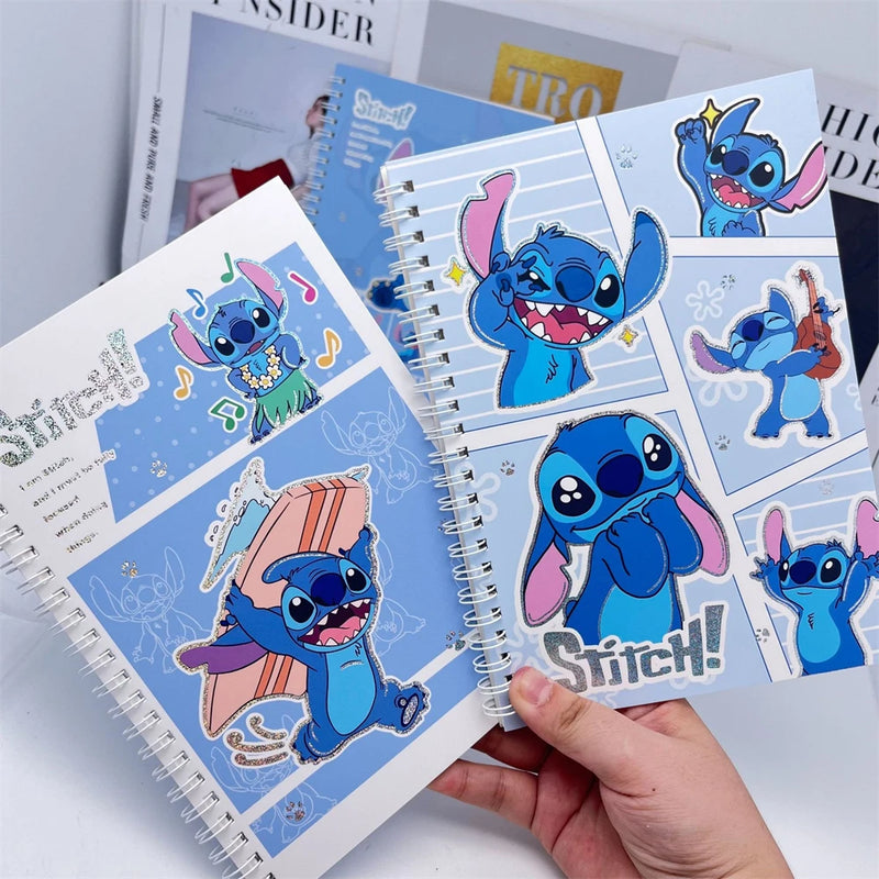 🌌 Caderno Espiritual Lilo & Stitch — Mais que Papelaria, um Refúgio da Alma