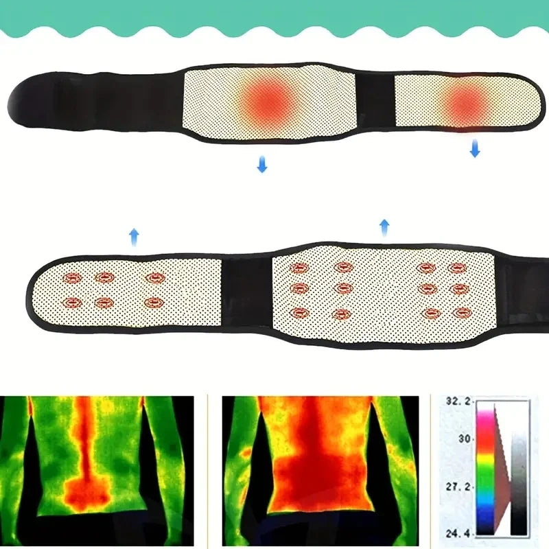 🌿 Cinto Terapêutico Autoaquecimento com Magnetismo Inteligente – Cuidado que Vai Além do Corpo