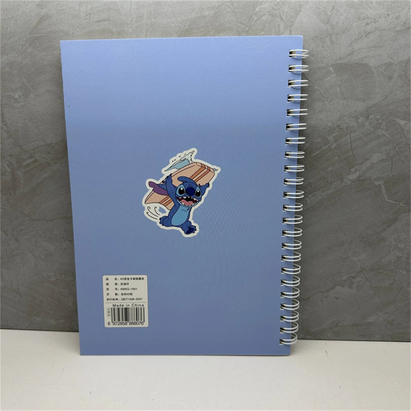 🌌 Caderno Espiritual Lilo & Stitch — Mais que Papelaria, um Refúgio da Alma