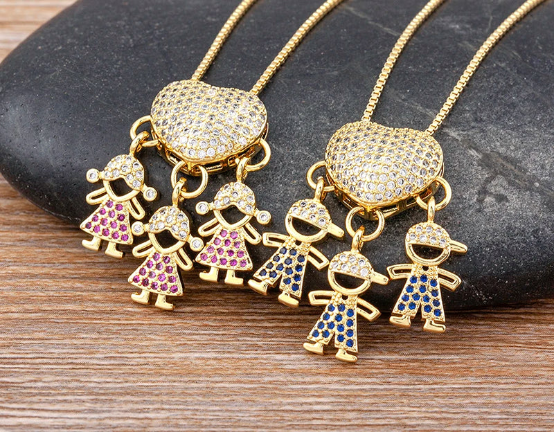 COLAR AMOR DE MÃE BNHADO A OURO 18K