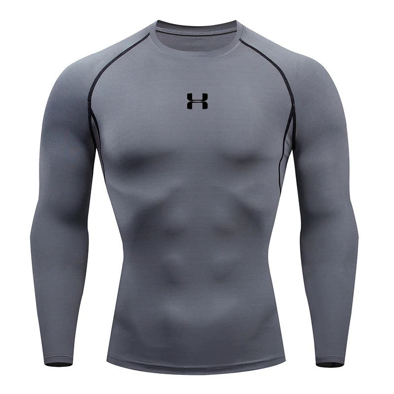 🔥 Camiseta de Compressão Masculina — Corrida. Força. Propósito.