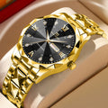 Relógio Masculino Water Diamond Luxury Night Glow