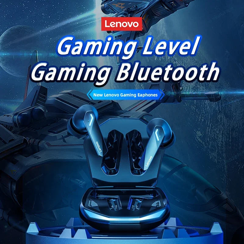 Lenovo GM2 Pro Gaming Earphones Bluetooth 5.3 Sport Headset Dual Mode HD Call Noise Reduction Earbuds with Mic For iPhone 2025