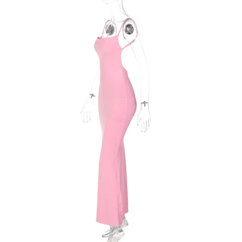 Vestido CAKULO 2025 – Maxi Bodycon Y2K