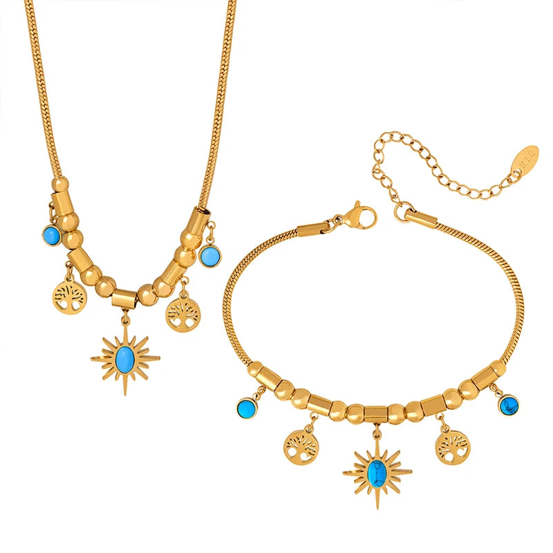 ✨ Conjunto Dourado Luxo para Noivas – A Joia Que Celebra a Alma do Amor