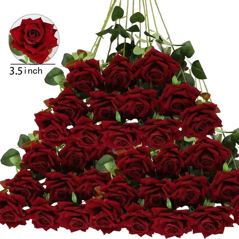 🌹 50 Rosas com Toque Real – Mais do que Flores, Uma Declaração à Alma