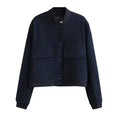 ✨ TRAF 2025 Jaqueta Bomber Feminina Branca – Mais do que uma peça de roupa. Um abrigo para a alma.