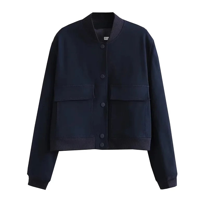 ✨ TRAF 2025 Jaqueta Bomber Feminina Branca – Mais do que uma peça de roupa. Um abrigo para a alma.