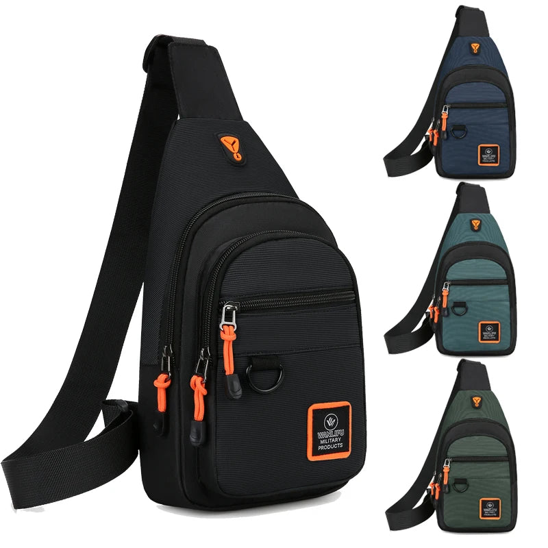 Bolsa de Ombro Masculina Esportiva à Prova d’Água – A Escolha Inteligente para Homens Ativos e Preparados!