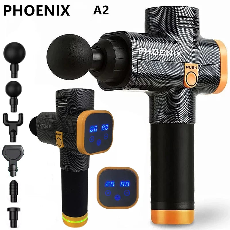 Pistola de Massagem Profissional Phoenix A2 🔥 Muito Mais Que Um Massageador. É o Despertar e Aliviador do Seu Corpo e da Sua Alma.