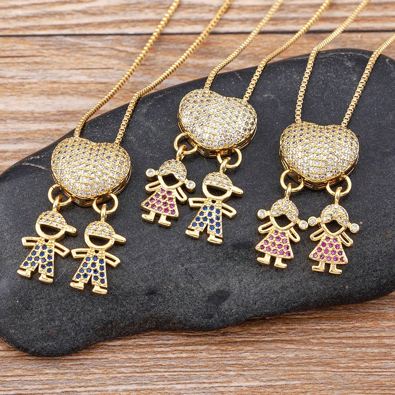 COLAR AMOR DE MÃE BNHADO A OURO 18K