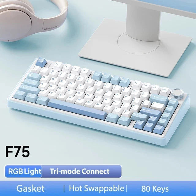 Teclado Mecânico Gamer AULA F75 – A Arma Suprema Para Quem Leva os Jogos a Sério