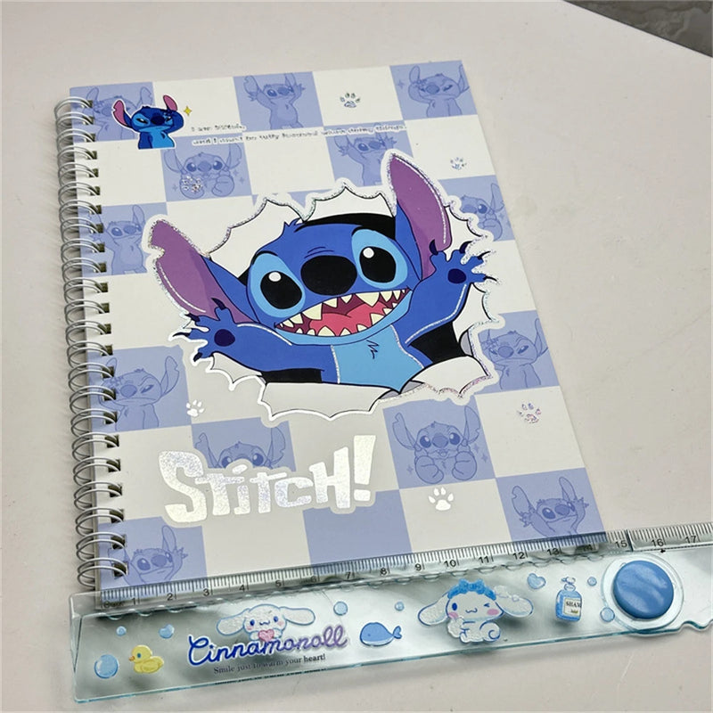 🌌 Caderno Espiritual Lilo & Stitch — Mais que Papelaria, um Refúgio da Alma