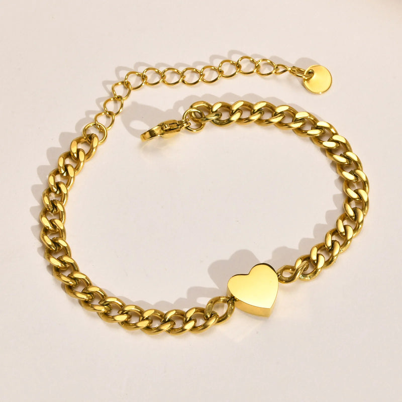 Pulseiras de Casal Vnox Love Heart – Um Símbolo Inquebrável de Amor e Conexão.
