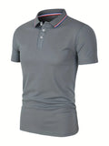 CAMISA POLO MASCULINA CASUAL DE VERÃO — EDIÇÃO 2025🔥