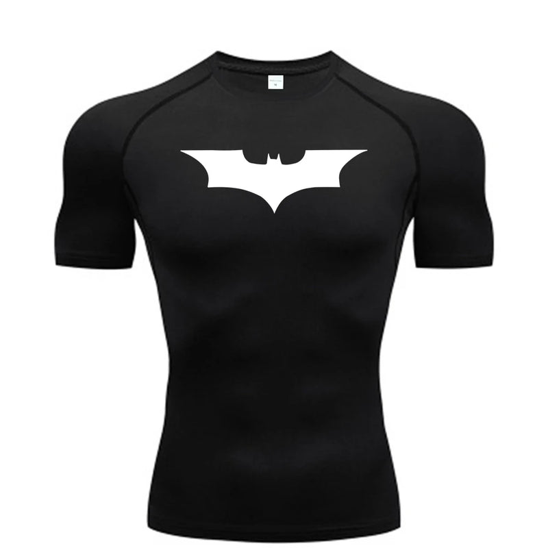 🦇 CAMISETA MASCULINA DE COMPRESSÃO – ESTAMPA MORCEGO | FORÇA, ESTILO E PROPÓSITO NUMA SÓ PEÇA