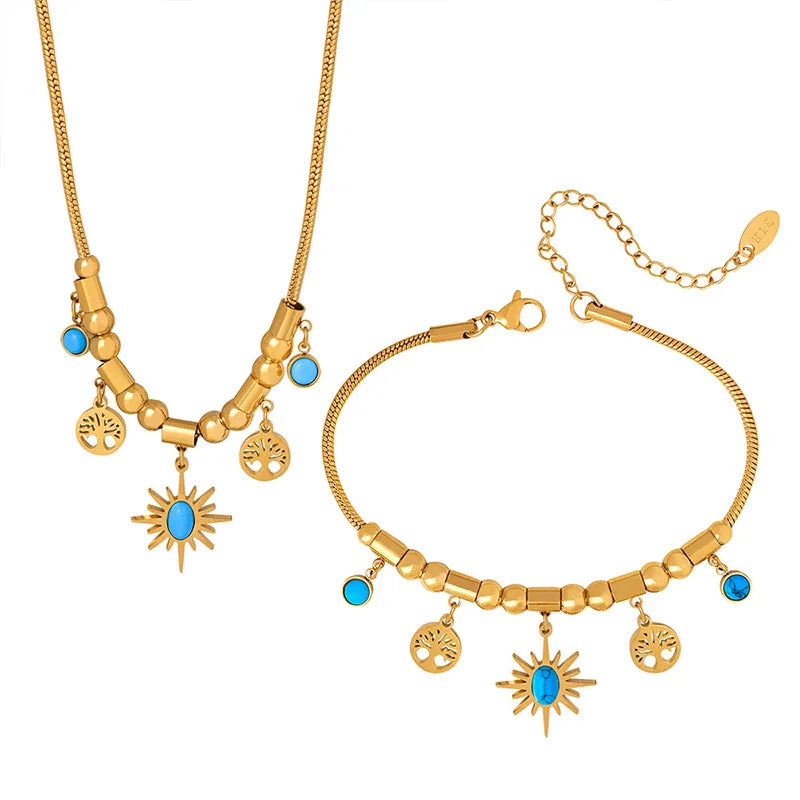 ✨ Conjunto Dourado Luxo para Noivas – A Joia Que Celebra a Alma do Amor
