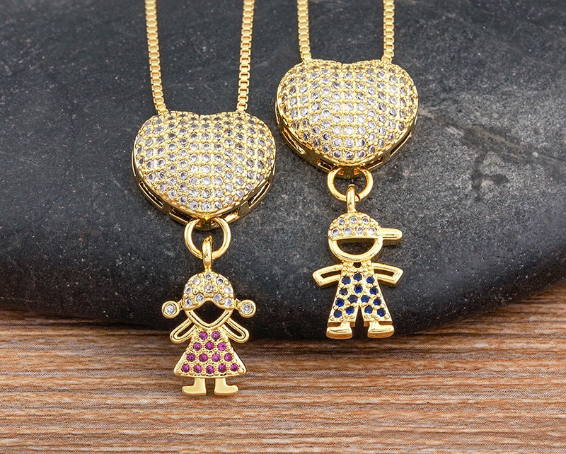 COLAR AMOR DE MÃE BNHADO A OURO 18K