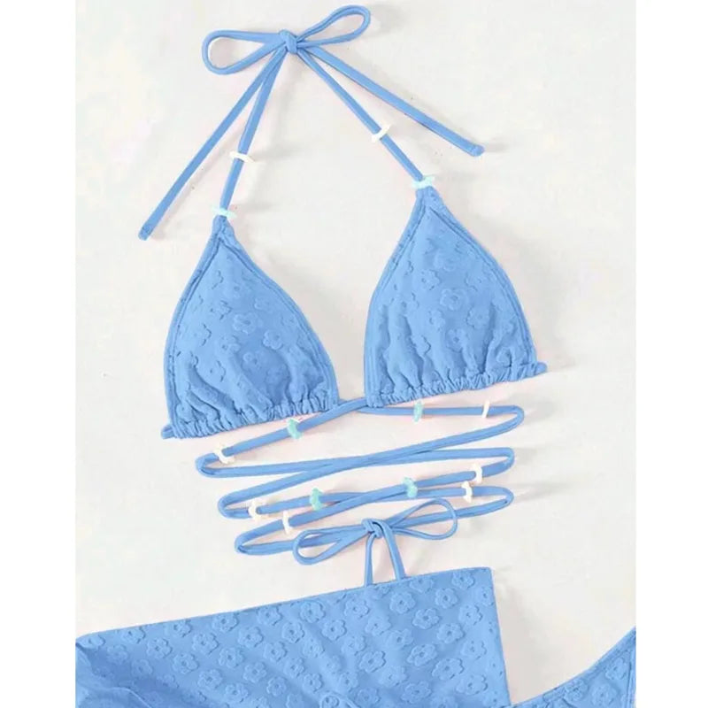 ✨ Biquíni Rosa Sensual – Porque sua alma também merece se bronzear.