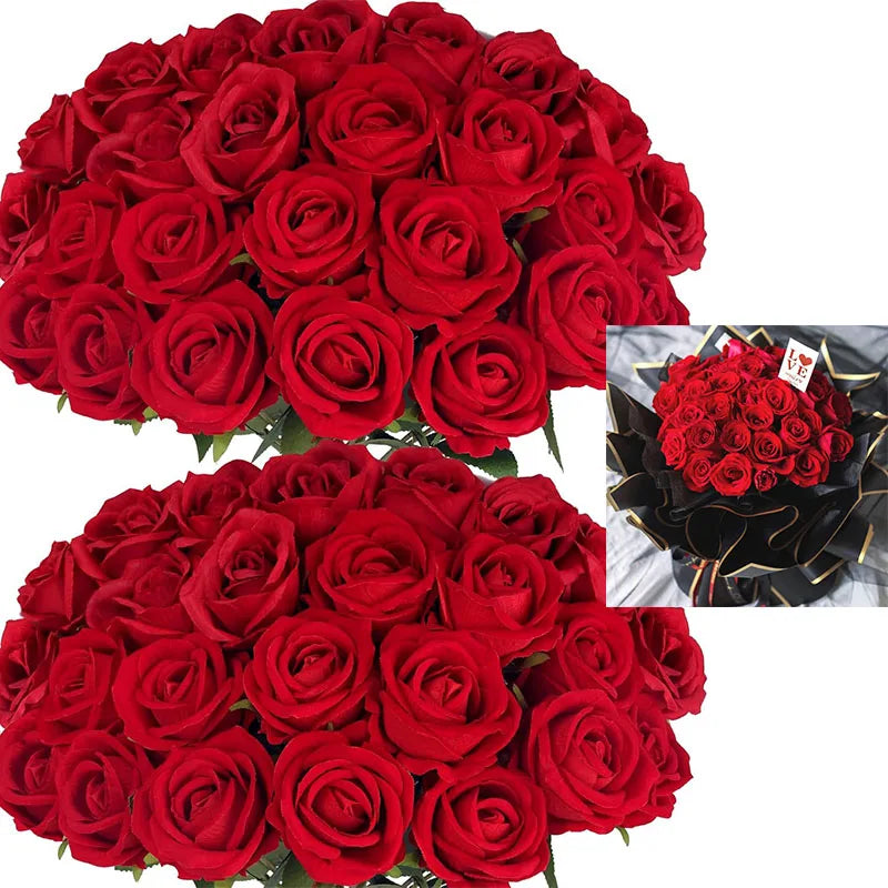 🌹 50 Rosas com Toque Real – Mais do que Flores, Uma Declaração à Alma