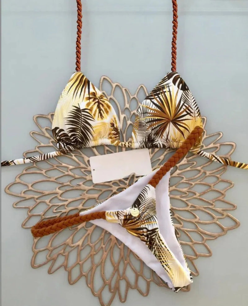 🔥 Novo Biquíni Sexy Feminino – Conjunto de Duas Peças Para Férias, Praia & Autoestima