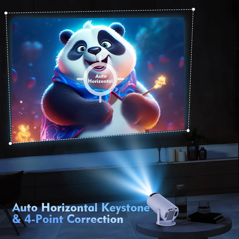 Projetor Magcubic HY300 Pro 4K Android 11 Dual Wifi6 260ANSI Allwinner H713 BT5.0 1080P 1280*720P Home Cinema Projetor para ambientes externos